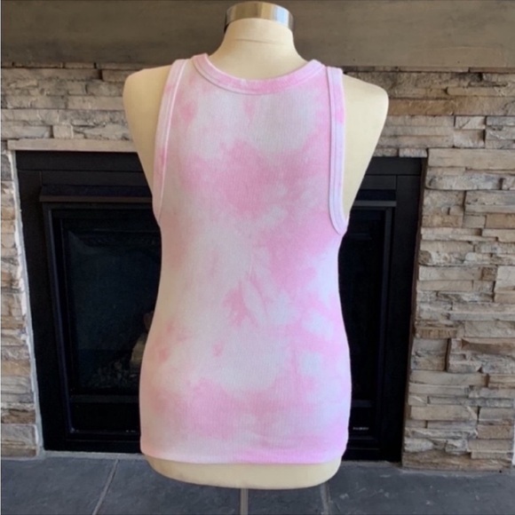 A New Day Ridded Tie Dyed Tank Top - Picture 3 of 8